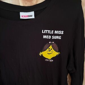 Customized “Little Miss” Underscrub